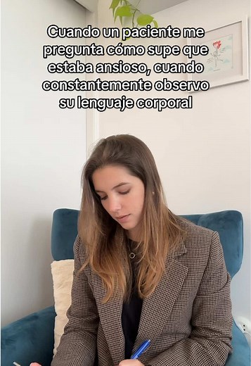Lenguaje Corporal en la Terapia de Ansiedad