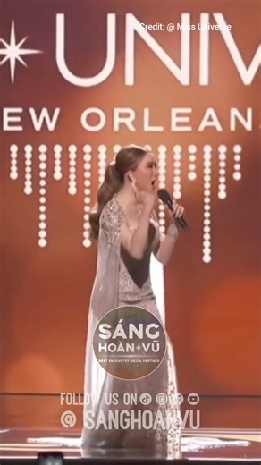 638K views · 4.2K reactions | ''Hello Universe'' phiên bản Việt Nam vẫn còn nhẹ đô so với bản gốc lắm 藍 Trùm cuối mãi là huyền thoại! #MissUniverse #HelloUniverseChallenge #HelloUniverse | Sáng Hoàn vũ | Facebook