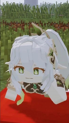 nahida kawaii in jenny mod#minecraft