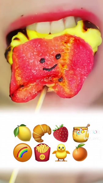 これなら一生たべれそうってものは？すみれはいちごかマック🍔😋本家▶︎@Japanese asmr（'👄'） #口元asmr#口元asmqrすすめ