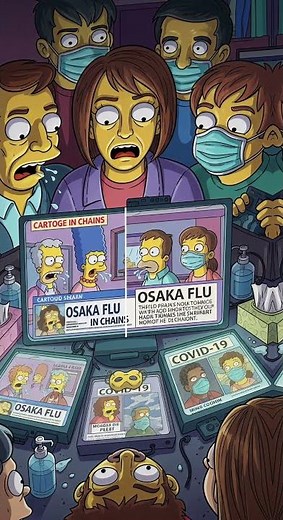 Did The Simpsons Really Predict COVID Back in 1993? #simpsons #thesimpsons #simpsonsprediction