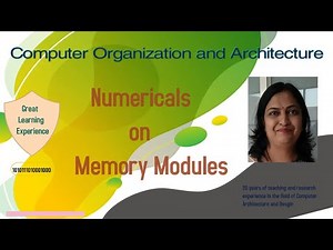 Memory Module Numericals