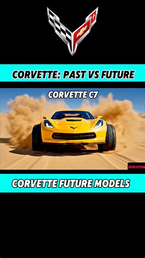 Corvette Evolution: 1953 to 2030 (Hypothetical Concepts)#shorts #evolution