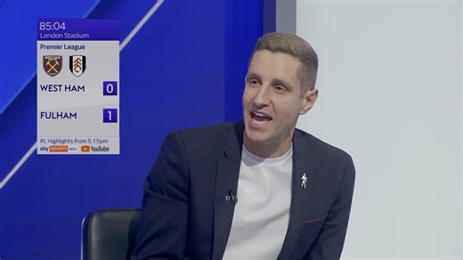 GOAL! Despite all the good work from West Ham today, Fulham lead at the London Stadium through Raul Jimenez ⚪️ | Sky Sports Football