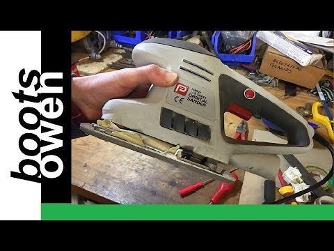 Power tool trigger switch stuck on: how to repair