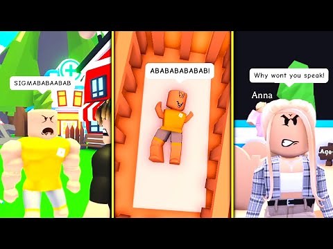 FUNNY Mr ABABA ROBLOX COMPILATION! || Roblox Adopt Me Shorts RP || Avocado Playz