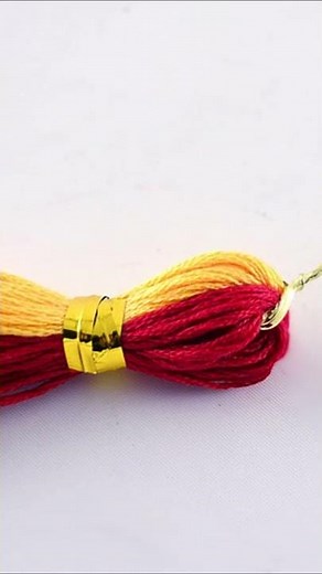 Insanely Cheap and Easy DIY Two-Color Graduation Tassel 🎓#Shorts #Graduation