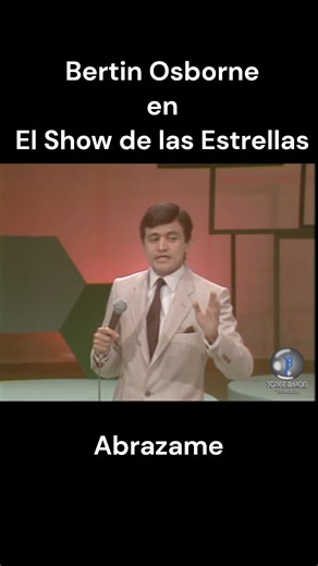#BertinOsborne en su paso por #ElShowdelasEstrellas interpretando #Abrazame para el #Publico y #JorgeBaronTelevision . . . . #SabadoSanto #balada #Descanso | Jorge Barón Televisión