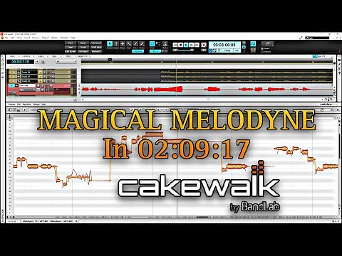 Magical Melodyne In Cakewalk By Bandlab #melodyne #vocal #bandlab #cakewalk #mixing #homestudio