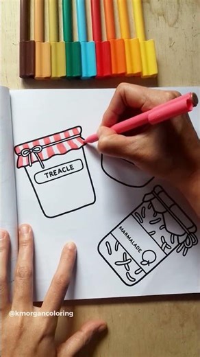 How to Color Treacle | Step by Step Dessert Coloring (So Satisfying!)