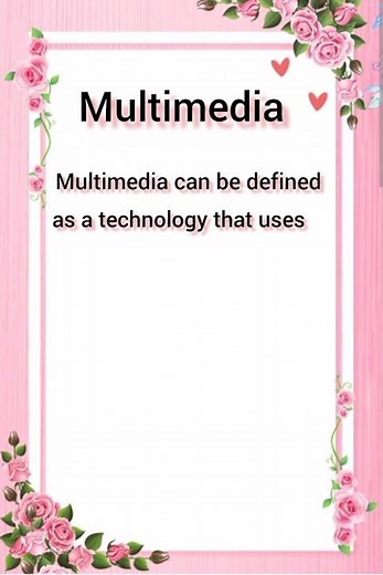 What is Multimedia? Define Multimedia.#ytshorts #viralvideo #youtubevideo ‪@Creativenotes333‬