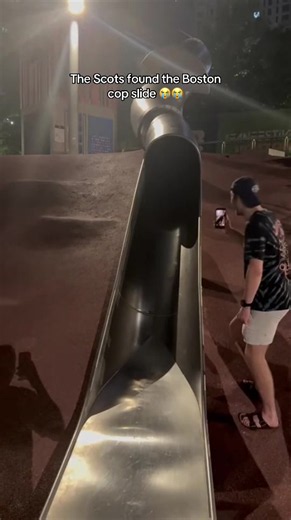 Only during the World Cup 😭😭 Creds: MacDowd | boston cop slide