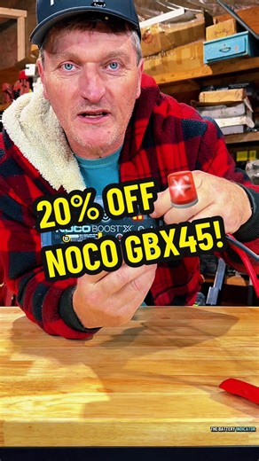 Black Friday deal on the NOCO GBX45 — 1250 amps of real power in a compact size. Jumps 6.5L gas and 4.0L diesels with ease, plus runs lights and charges your devices. Perfect gift, perfect backup, perfect price. #blackfridaysale #jumpstarterdeal #noco #tiktokshopcreatorpicks #TikTokShopBlackFriday @noco