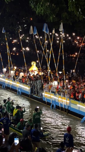 POV: This is Catholic faith in motion 🙏🚤 Thousands of Bicolanos, devotees and pilgrims gather to join and witness the annual fluvial procession of Our Lady of Peñafrancia in Naga City on Saturday, Sept. 20. The month-long Peñafrancia Festival is one of the largest and most heartfelt Marian pilgrimage in the country that attract millions of attendees from Bicol Region and all over the country. Video by Philstar.com / Euden Valdez | Philstar.com