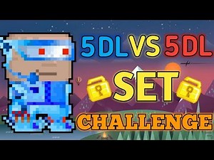 5 DLS VS 5 DLS (NEW SET) | Growtopia - Set Challenge #21