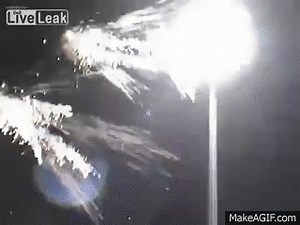 Test Firing Mark 36 SRBOC Chaff & Infrared Decoy System on Make a GIF