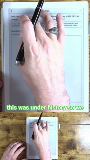 #supernote Digest: Adding author and categories. #eink #epaper #research #writing #tablet #notes