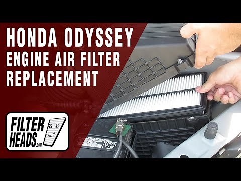 How to Replace Engine Air Filter 2007 Honda Odyssey V6 3.5L | TA25651, AF3992
