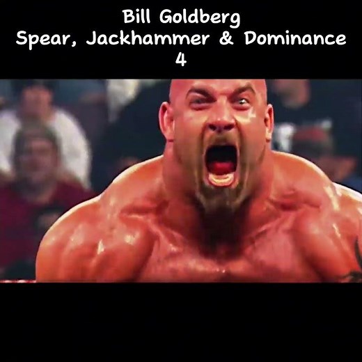 Bill Goldberg Spear, Jackhammer & Dominance 4 🔥 Ruthless WWE Power