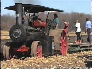 Plowing with a Steam Tractor