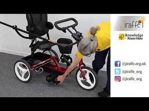 Rifton Adaptive Tricycle - Self-levelling Pedals - Jiraffe Knowledge & Know-How