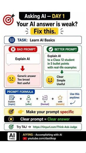 Make AI Actually Useful With This One Trick #productivity #ai #promptengineering