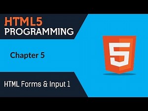 Learn Html5 Programming | Html5 for Beginners - Chapter 5 - HTML Forms & Input Part-1