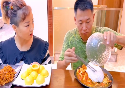 12K views · 195 reactions | Facebook Trending 2025!!! Wife Pranks Husband in Food Challenge | Viral Mora | Facebook