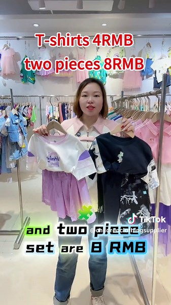Hello, my friend, I am the largest supplier of children's wear in China.#clothes #supplier #clothingwholesale #clotheswholesale #twopiece #dress #childrenclothing