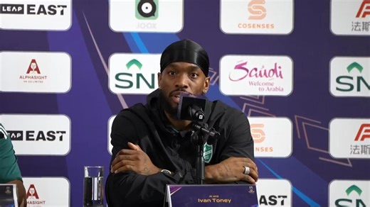 Ivan Toney: "The preparation and how we've been treated has been crazy"