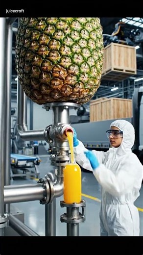 Automated Fruit Extraction: Continuous Industrial Liquid Processing