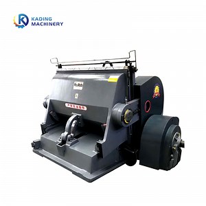 [Hot Item] Manual Cardboard Die Cutting and Creasing Cutter with Gold Stamping Machine