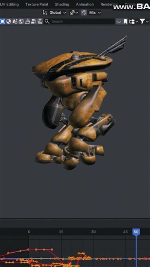 Final Blocking of Character #blender #blender3d #3danimation #cgianimated #gaming #character #engine