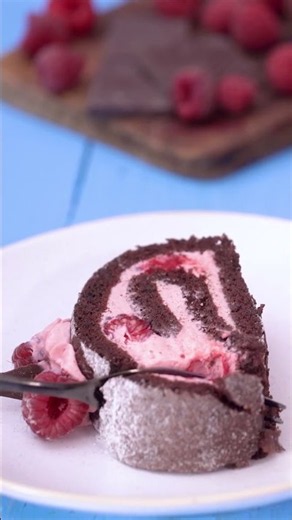 Chocolate and raspberry in one stunning roll — have you tried this?