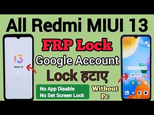 All Redmi Mobile | MIUI 13 | FRP Bypass | Android 12/13 | Google Account Unlock | Without Pc | 2023.