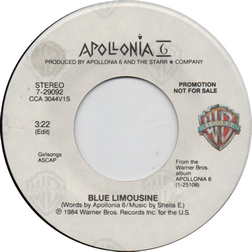 Apollonia 6 - Blue Limousine