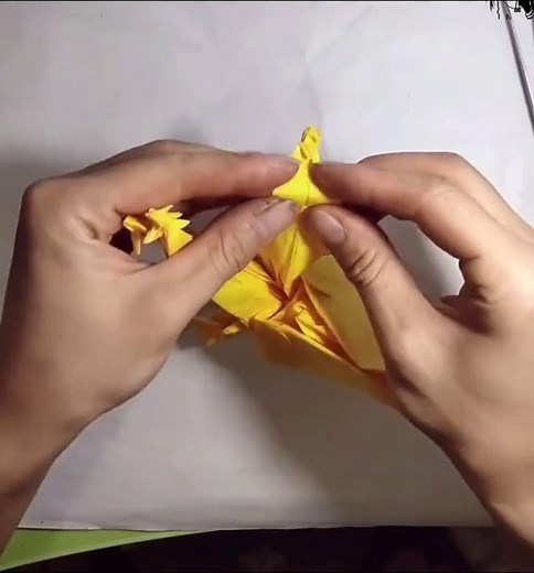 Origami Three-Headed Dragon Tutorial
