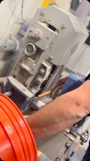 How do we get that smooth, raw natural wood finish? We call this machine the ‘raw-dogger’… . . #scorpion #scorpions #scorpionpercussion #drumstick #drumsticks #scorpionapp | Scorpion Percussion