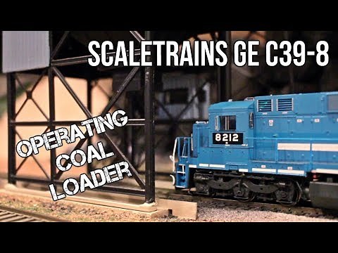 ScaleTrains' NEW C39-8, NS Coal Train, and Operating Coal Loader