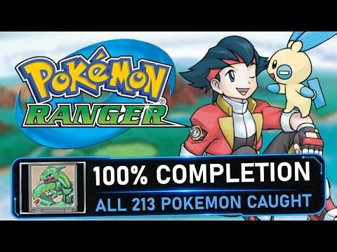 I unlocked EVERY ACHIEVEMENT in Pokémon Ranger on Nintendo DS... My Hand Hurts! | Retro Achievements