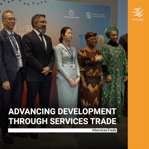 Services trade is development in action. At the TS4D Conference opening, panellists stressed the role of services trade in creating opportunities for developing economies and highlighted progress on the WTO–World Bank TS4D initiative. 🔗 https://bit.ly/44PXbJ0 | World Trade Organization - WTO
