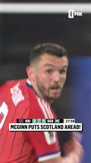 SUPER JOHN MCGINN 🏴󠁧󠁢󠁳󠁣󠁴󠁿 He scores Scotland's first FIFA World Cup goal in 28 years