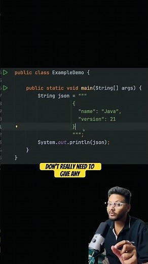 Java Added This Feature & No One Noticed 😳 Text Blocks #coding