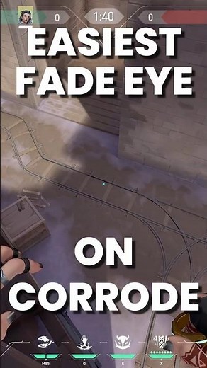 THIS FADE LINEUP BREAKS CORRODE #valorant #fadelineup #utility