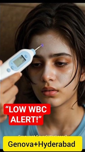 LOW WBC COUNT WARNING ⚠️ Don’t Ignore These Symptoms!#healthtips #healthawareness #bloodtest #wbc