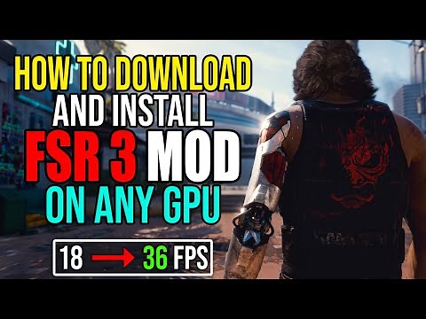 FSR 3 Mod (Frame Generation) How to Install on any GPU - Double FPS