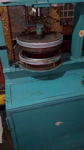 Plates making machine. Two plates at a time also can make but it’s difficult to manage #platemaking