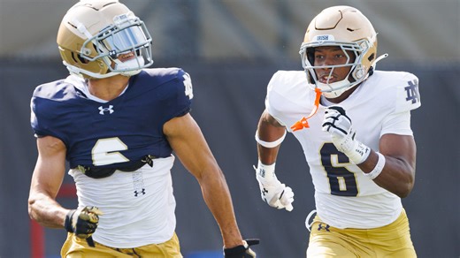 Notre Dame football junior cornerback Christian Gray on team's support after Ohio State loss