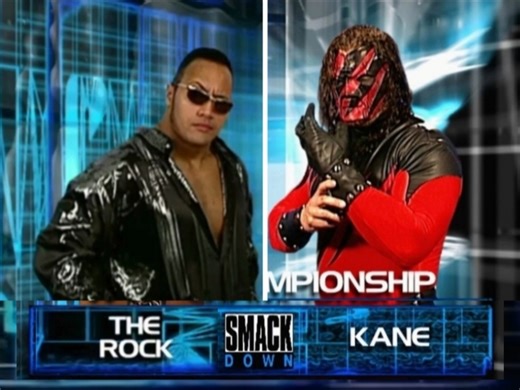 WWF The Rock vs Kane SmackDown2000.10.5