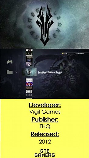 PS3 XMB - Darksiders II GAME DATA UTILITY